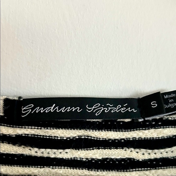 Gudrun Sjoden A line Striped Long Sleeve Dress - Picture 2 of 5